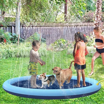 Wholesale  Portable Dog Summer Swimming portable pet pool dog splash pad