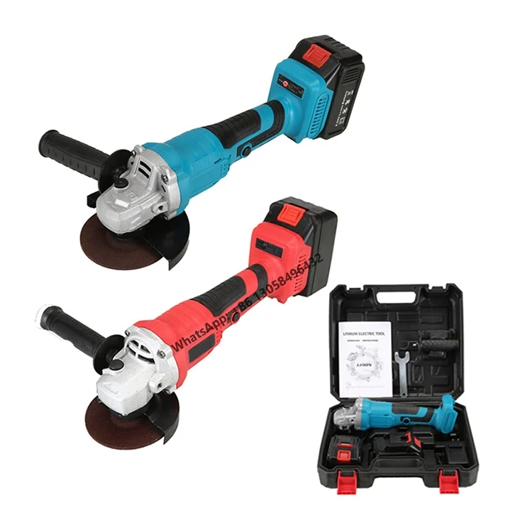 Best Quality Electric Powerful Lithium Battery 5 Inch Cordless 21 Volt 125mm Angle Grinder