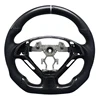 Carbon Fibre+Perforated Leather+Silver Top Stripe+Gray Stitching