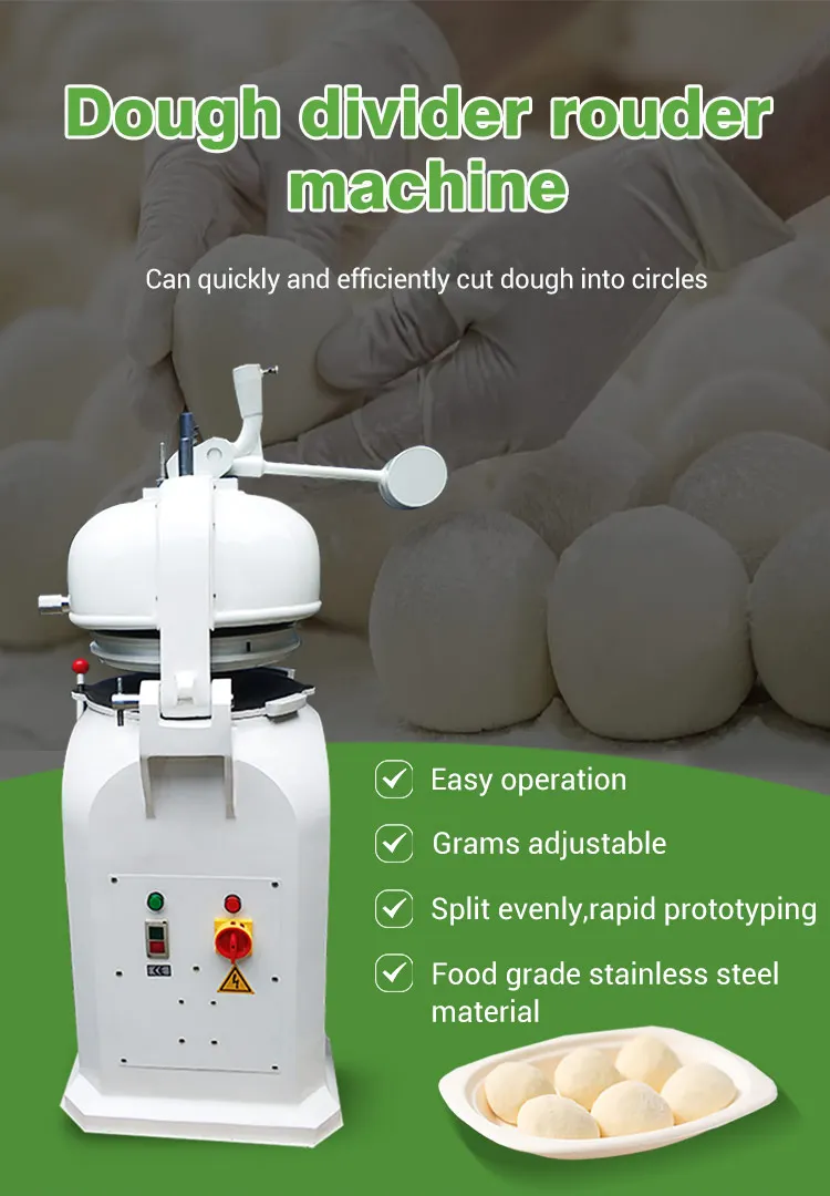 Duty Divide 800g Roller Divisor Rounder Kunafa Make Heating Dough