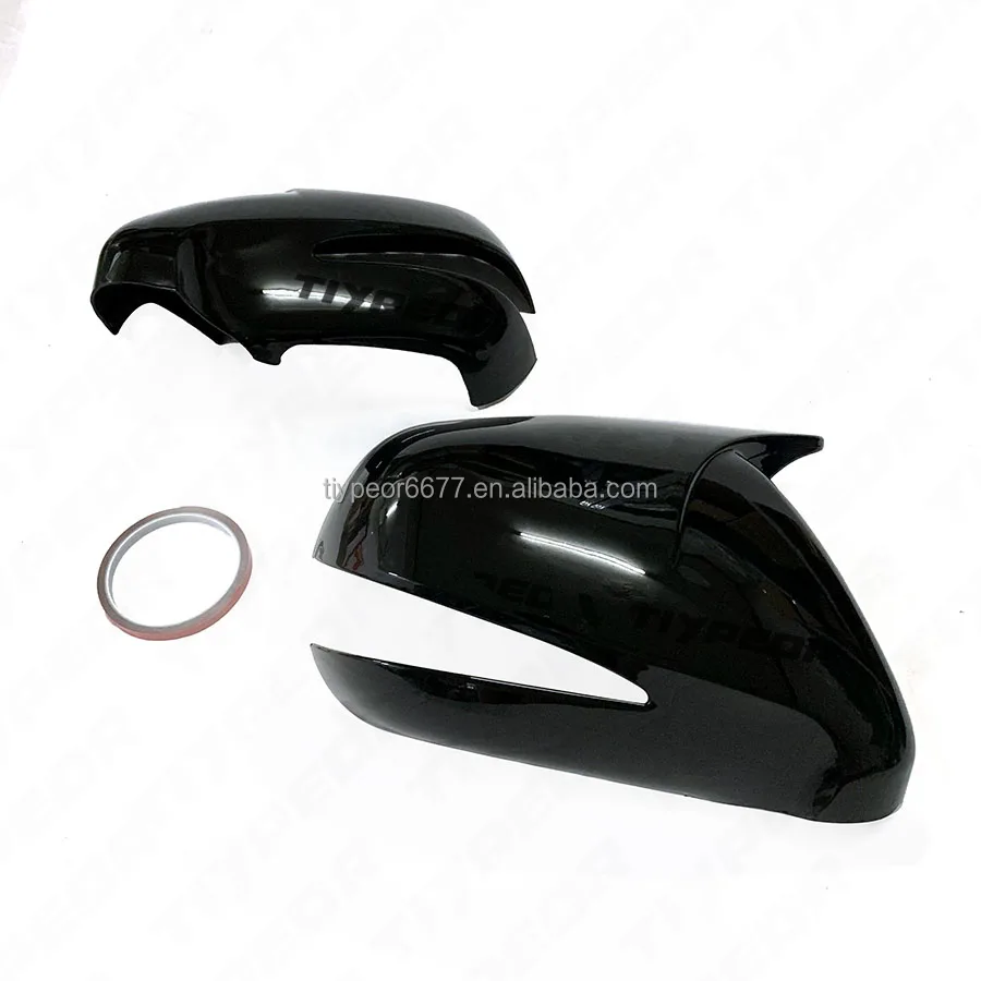 product black side mirror cover with led light trim for lexus rx 2010 2015 lexus rx350 rx450 side mirror cover cap-8
