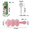 Color box  pink  Shaker + spoon set