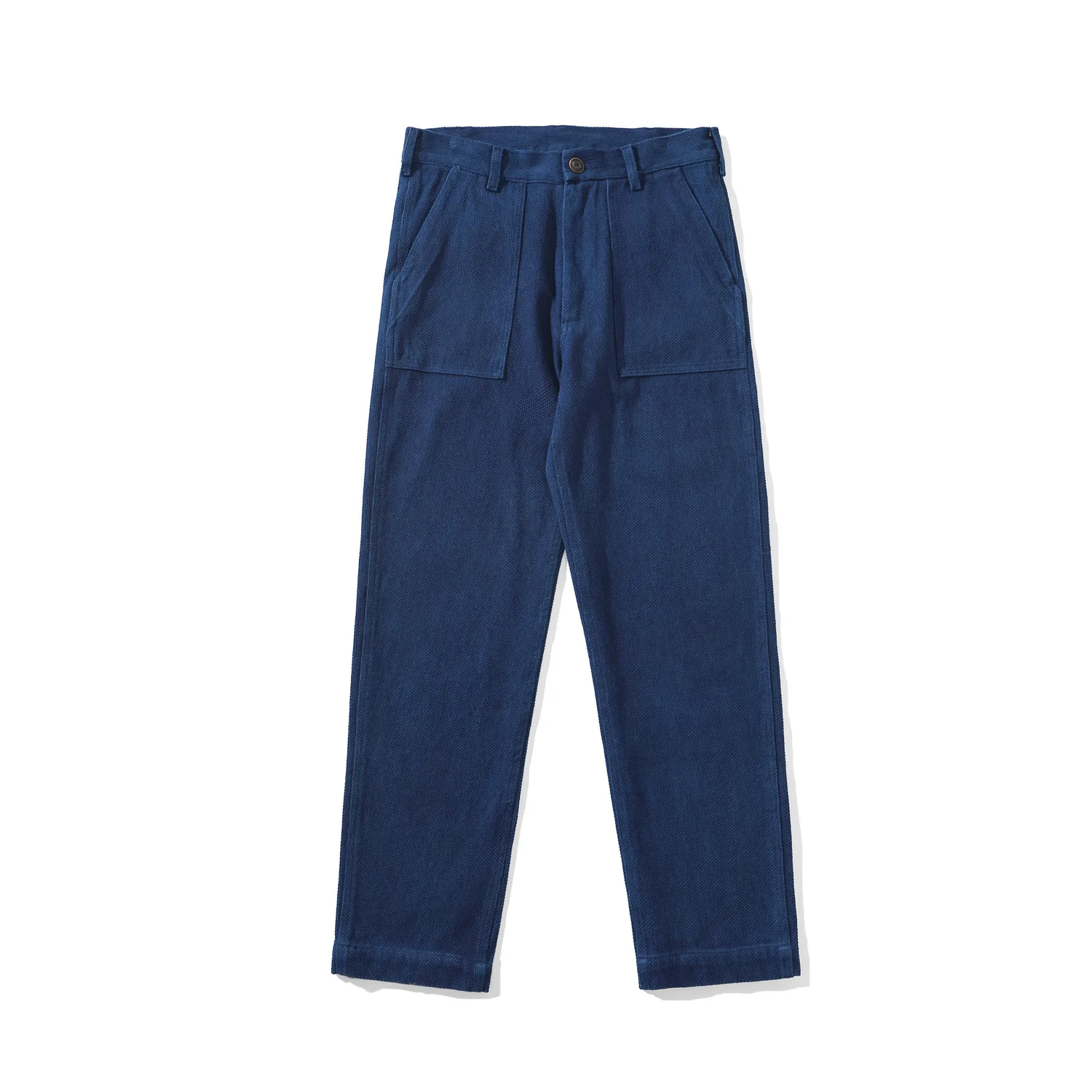 Salati Wholesale Custom Logo Casual Washed Straight Cargo Outdoor Zipper Fly Men's Pants & Trousers gallery 2
