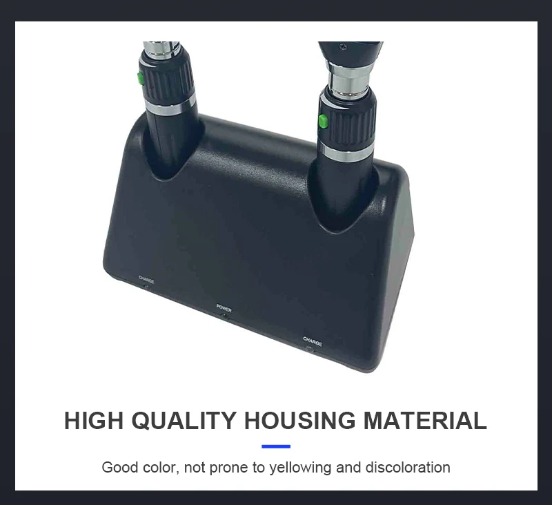 Ophthalmic Diagnostic Set Rechargeable Ophthalmoscope and Streak Retinoscope Optical Refractometer With Aluminium Carry Case