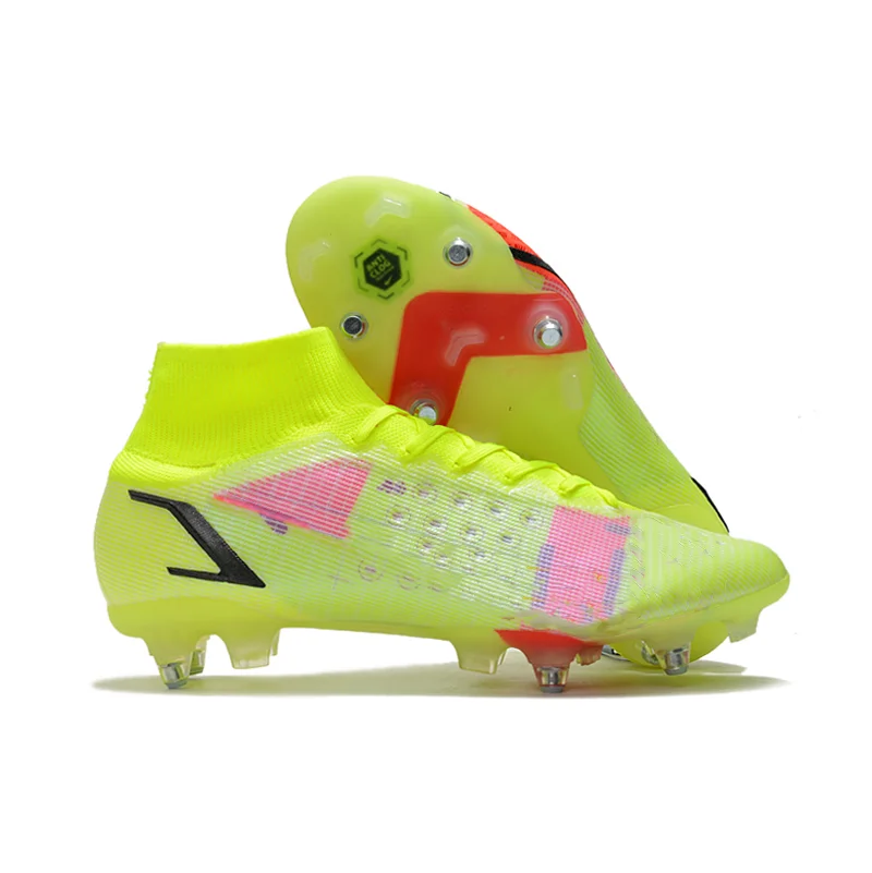 New Arrival Football Boots Professional Athletic Soccer Shoes Cheap Cleats  Factory Wholesale Football Shoes CR7