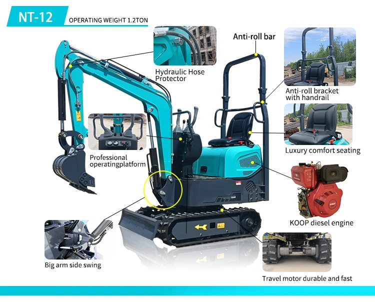 Good Sale 3 Ton Mini Excavator 3.5 Ton Epa Euro5 Certificate Mini