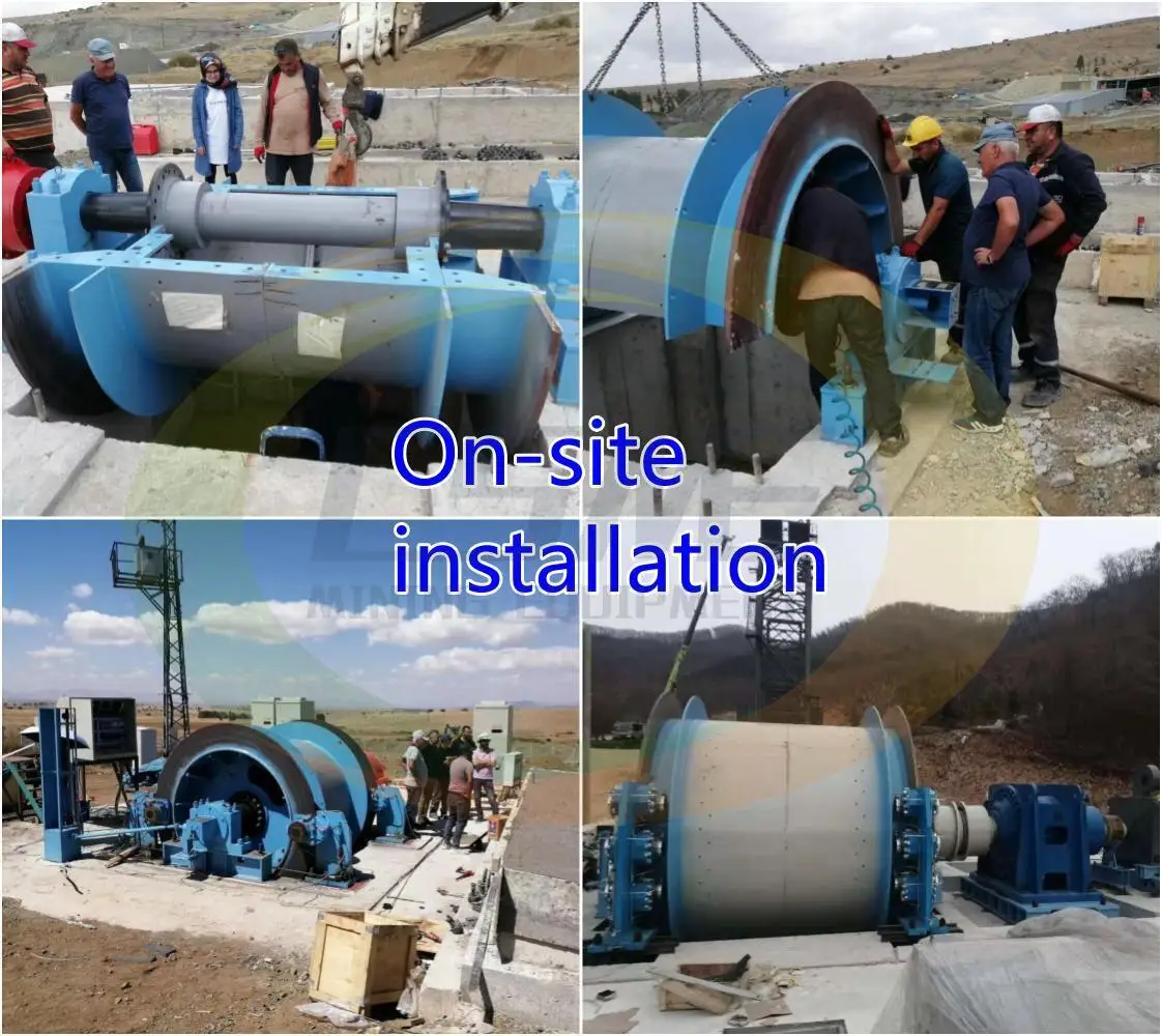 Jk(b) Series Single Drum Hoist Winch Underground Mining Electric Hoist