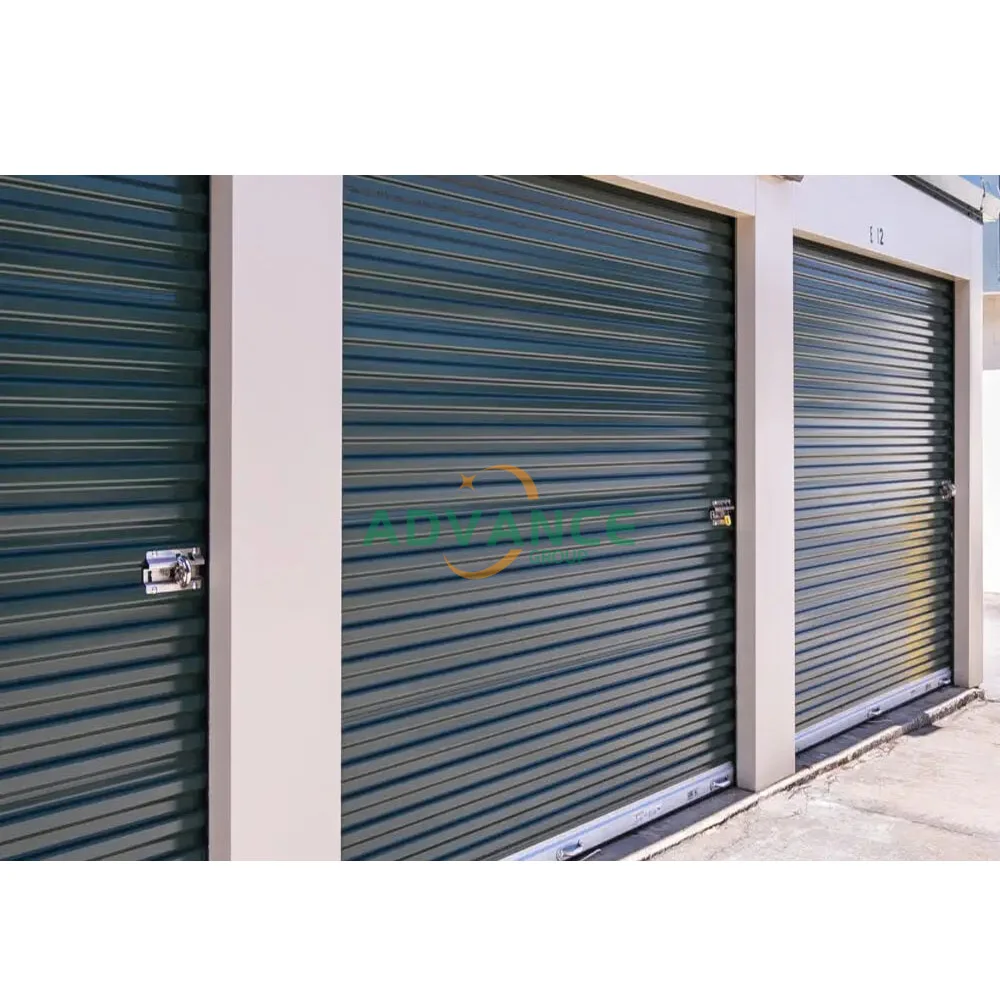 Metal Security Fold up Roller Shutter Garage Door for Shop