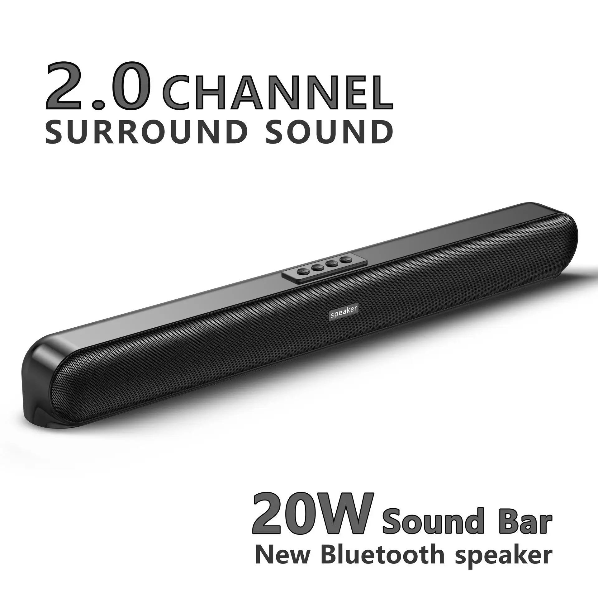 Wired BT Home Theatre System Speaker Sound Bar for TV PC