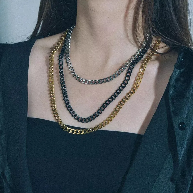 Shop Our Hot-Sale Curb Cuban Link Chain Chokers Necklace