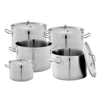 Daosheng Factory Price Wholesale Custom Commercial Stainless Steel Soup Pot Soup Bucket