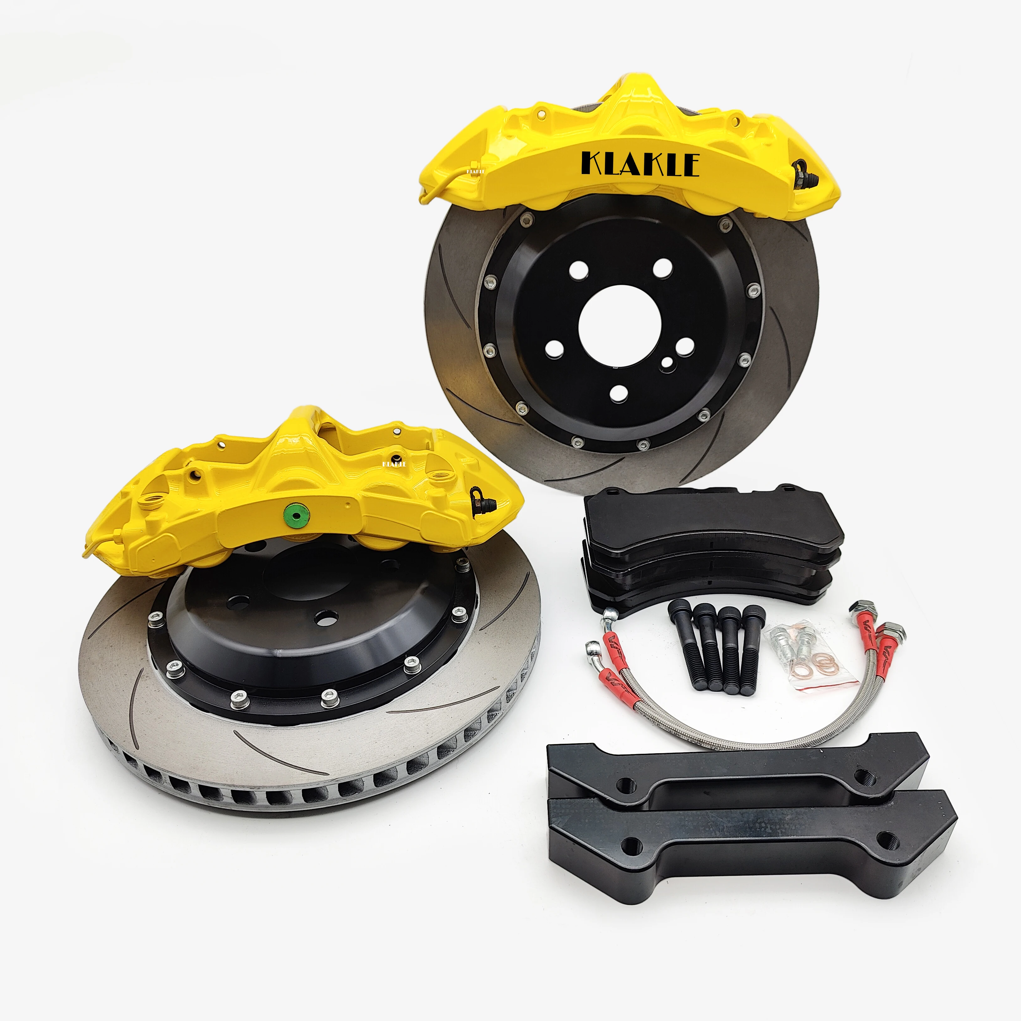 KlakleデザイナーブレーキKKAMG6 6ビッグピストン車のブレーキキャブレーキポンプ380*36ミリメートル機械式ディスクブレーキホンダシビック10th世代 STEALTH NEW K-CAR キャリパーキット SUZUKI HE21S
