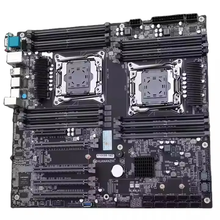 New X10X99-16D LGA 2011-3 XEON X99 Motherboard Support Dual CPU E5