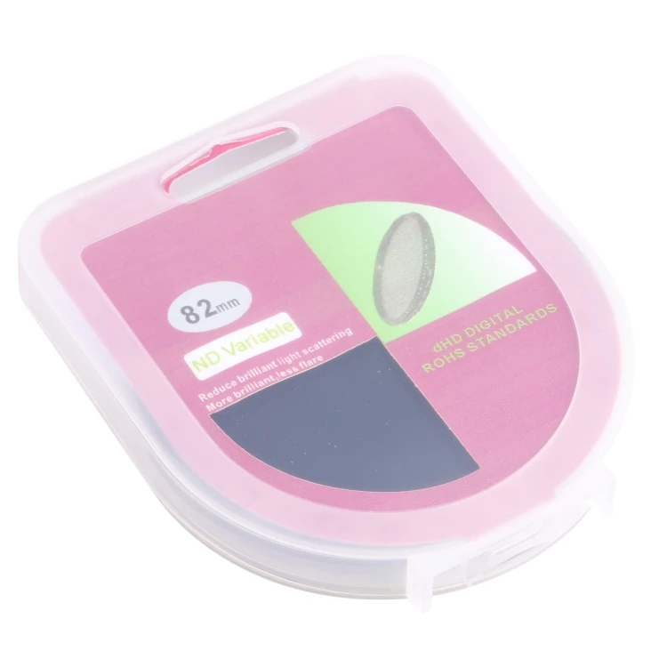 Новая акция регулируемый 82 мм ND тонкий профиль переменный фильтр объектива камеры от 2 до