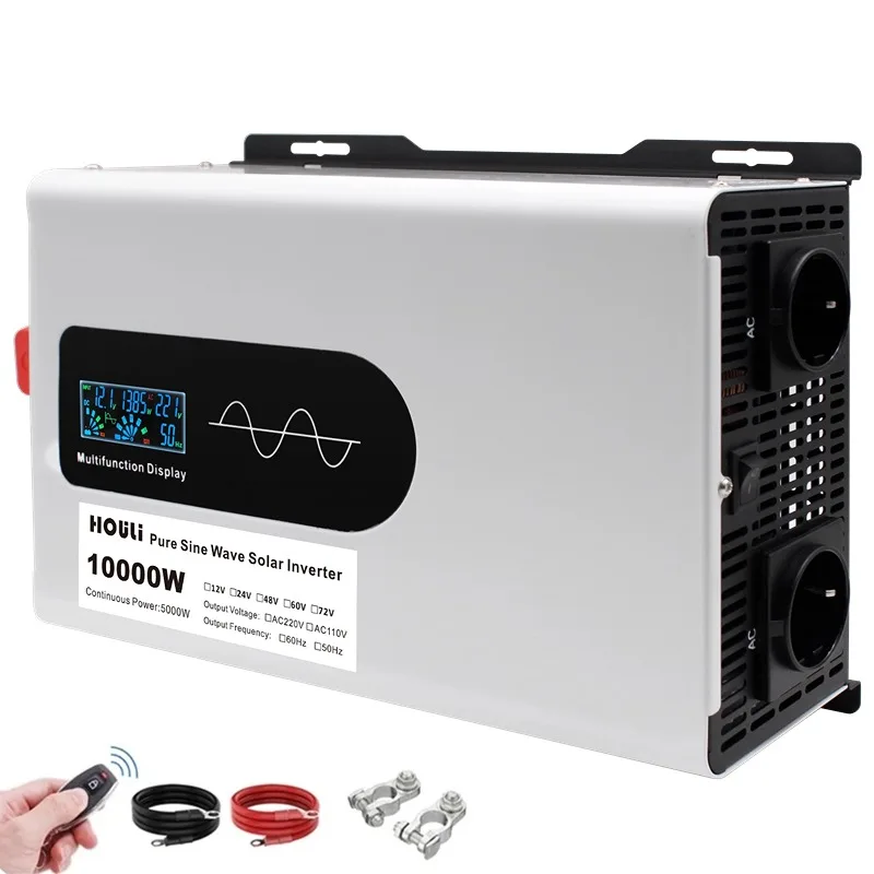 Houli Pure Wave 10000 Watt Power Inverter Solar 24 Volt Off Grid ...