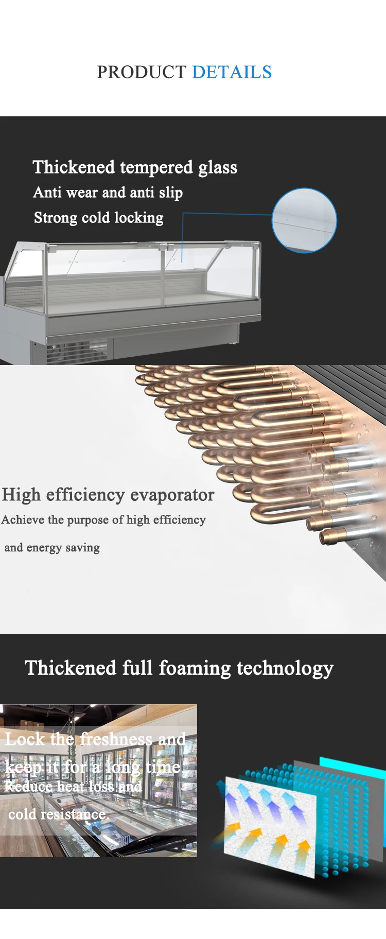 Fresh Meat Display Counter Commercial Refrigerator Buy Commercial