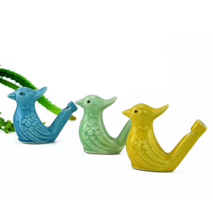 Retro Funny Style Bird Water Whistle Ocarina Children Bath Toys Ceramic Whistle Buy Bird