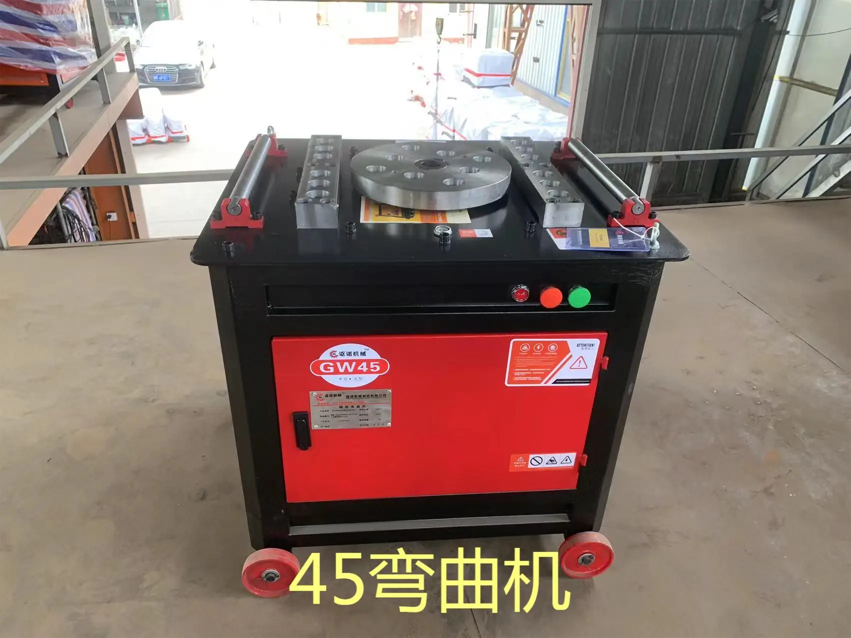 Heavy-Duty 40C and 50 CNC Steel Bar Bending Machine Iron Rod Circle Bender Manual Rebar Bender for Construction Industries