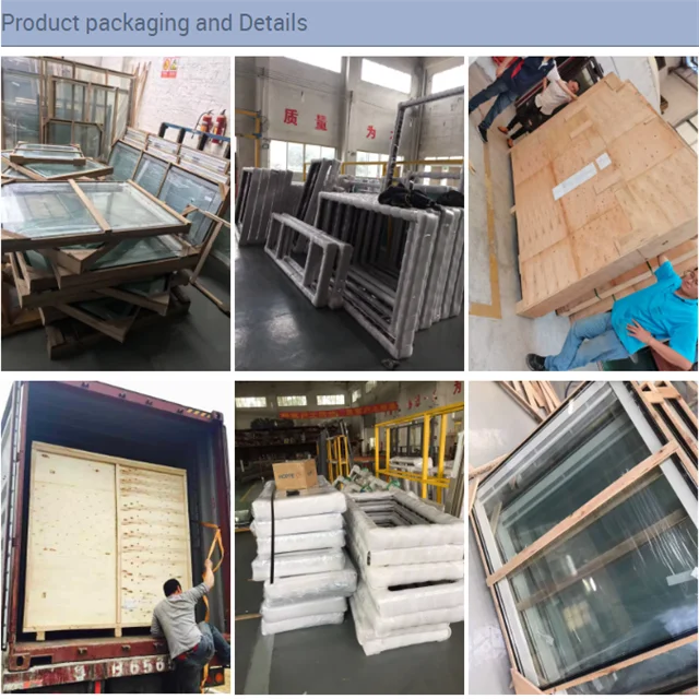 Modern Popular Aluminum Alloy Sliding Window Hidden Drainage Double Glazed Sliding Window