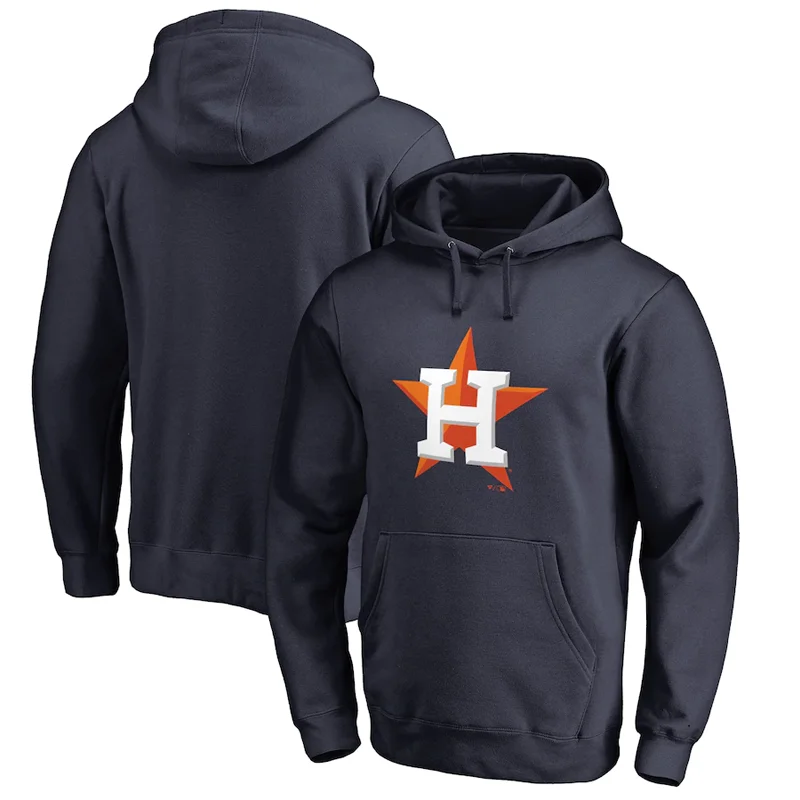 Wholesale sport wear men's hoodies custom baseball jersey houston astros  baseball hoodie baseball jacket From m.