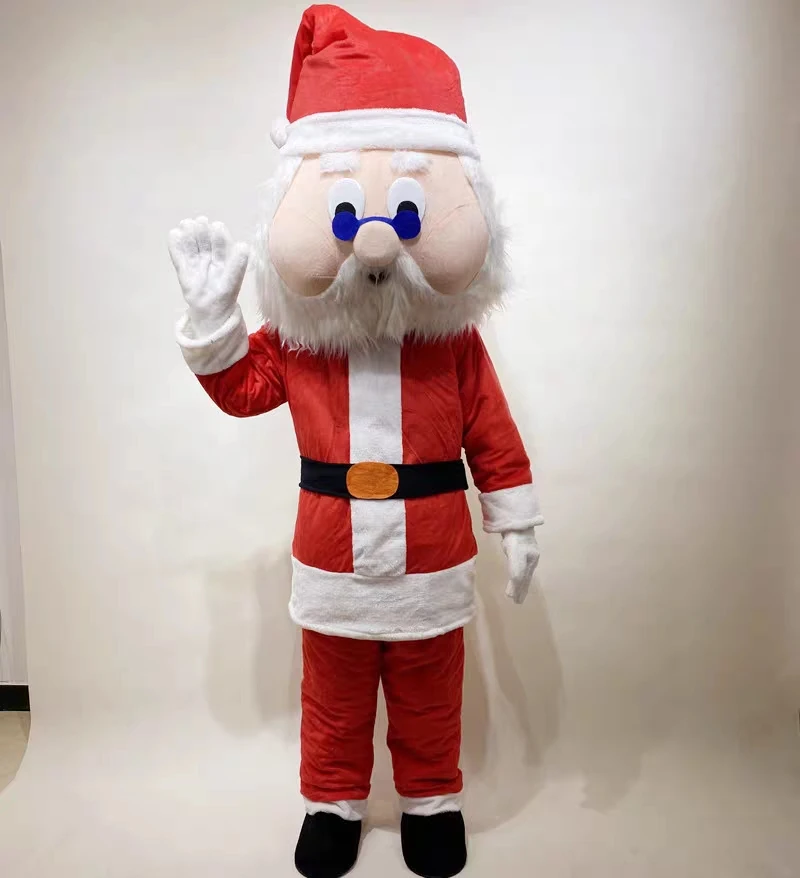 Christmas Santa Claus Mascot Costume Event Suits for Adults