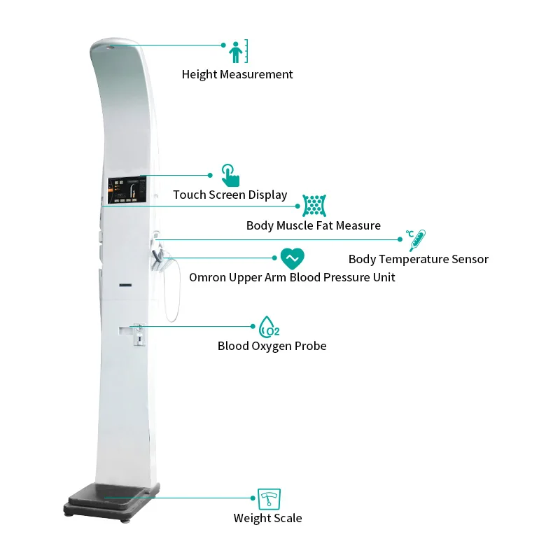 Sonka Coin Operated Stadiometer Best Brand Height Weight Machine Digital Patient Medical Weighing Scale Manufacturers In China