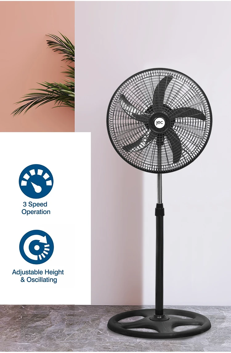 Ventilatore A Piedistallo Ricaricabile Oscillante Da 16 Pollici, A Batteria (opz - Foto 4