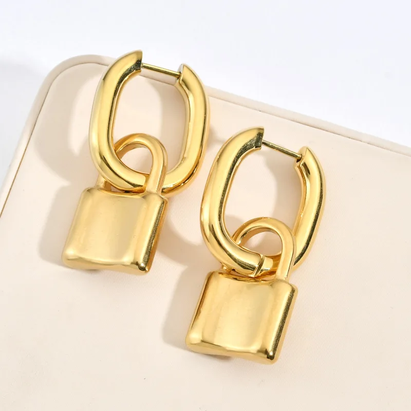 Jewelry Earrings Key Lock, Earrings Women Key Lock