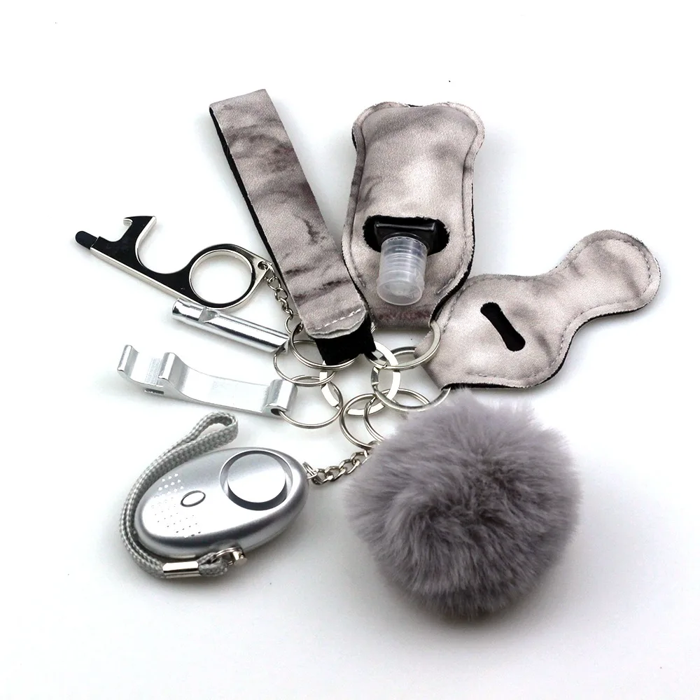 Cheap Self Defense Keychain Set Women Alarm Girl Security Protect Alert