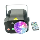 Portable Sound Activated LED Magical Disco Ball DJ Lights Remote Control Stage Disco Laser Lights