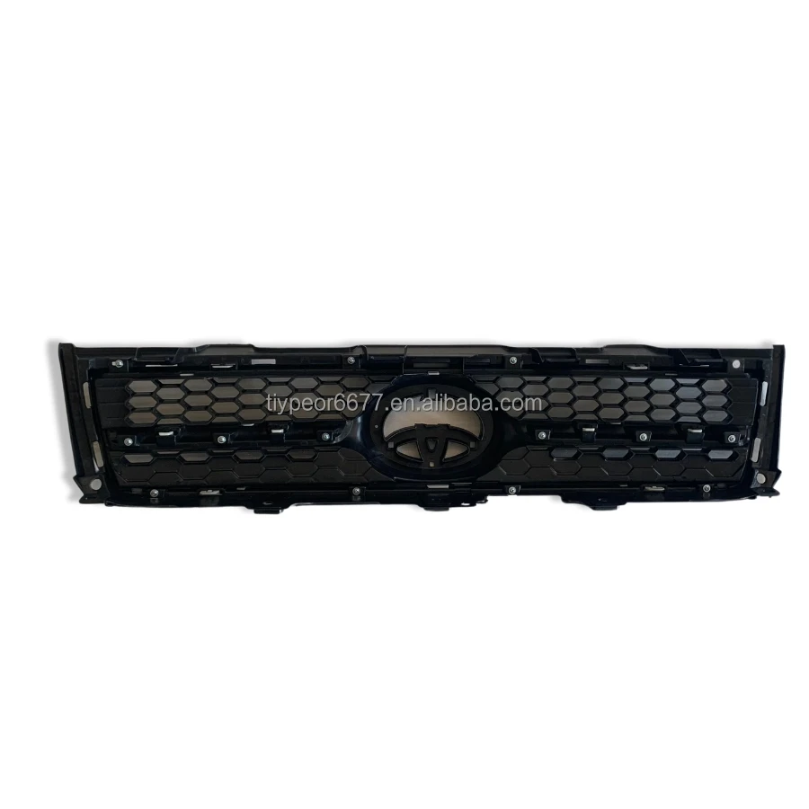 product tiypeor replacement grille for 2009   2012 toyota rav4 20t front bumper grille assembly black abs grille-7
