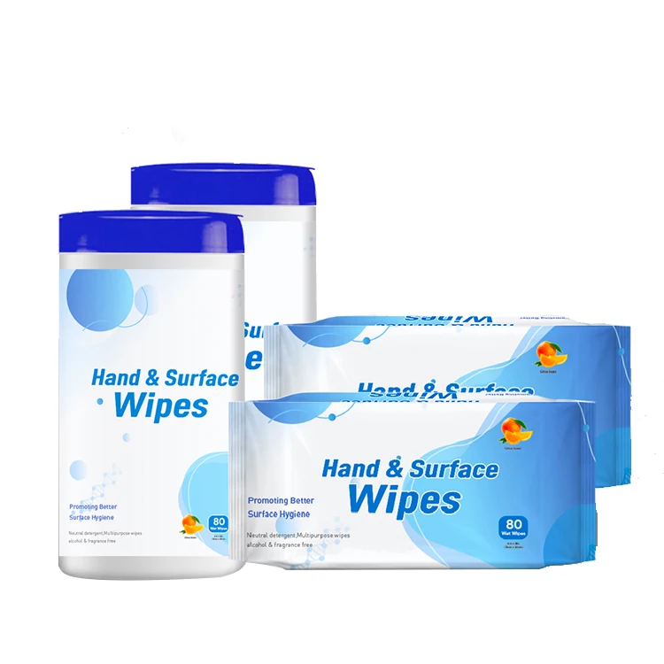 Biokleen Wipe Cleaning Antiseptic Wet Hand Wash Bulk Wipes Personalized