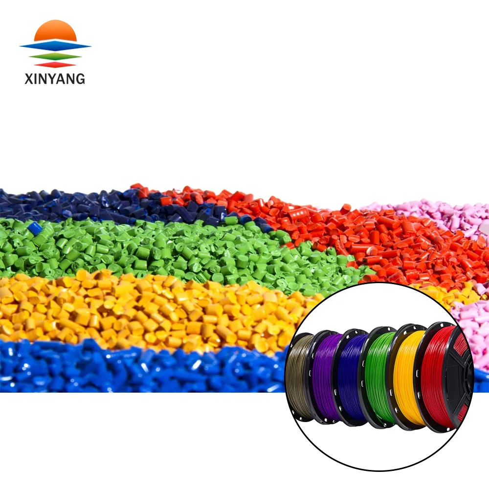 3D Printer Filament PP Plastic Resin Master Batch Printing-Silk Effect Customized Color Masterbatch PLA Masterbatch