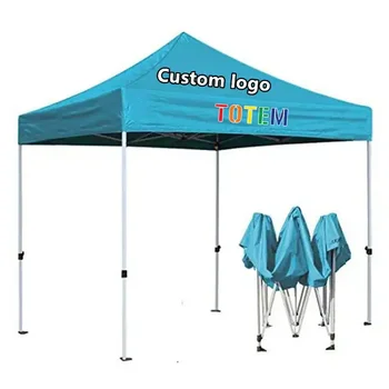 10x10 Logo Pop Up Canopy Tent portable pop up beach tent small  cheap portable folding show tent  3x3 vendor gazebo Waterproof