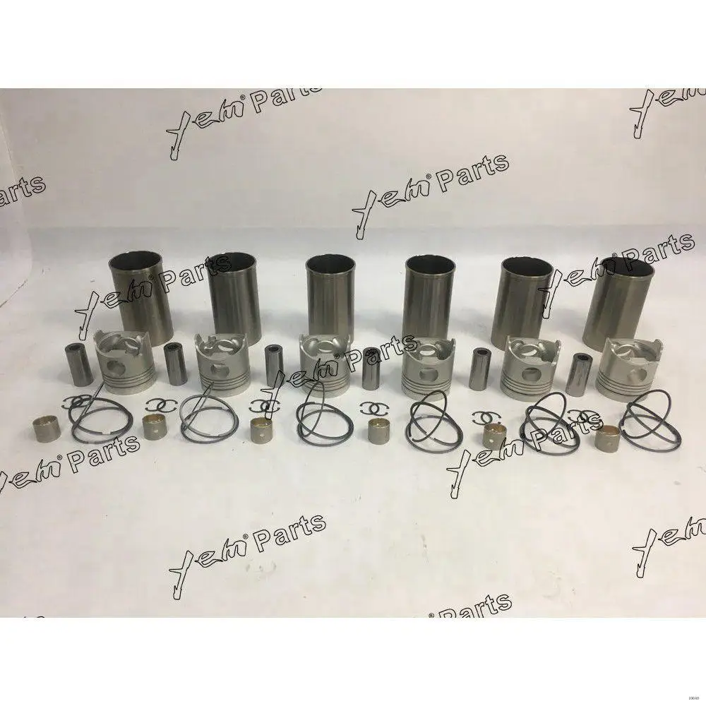 Engine Liner Kit With Piston Rings Set Fit for Hino H07C