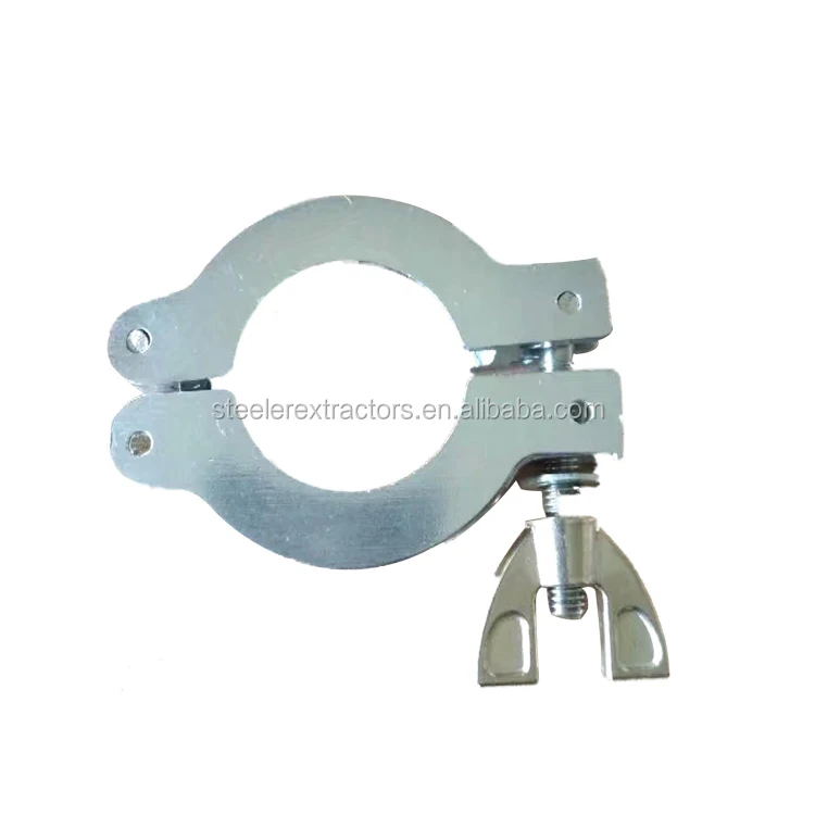 KF Sanitary Ss304 Quick Vacuum Clamp for Vacuum Pipe System KF16 KF25 KF40 KF50