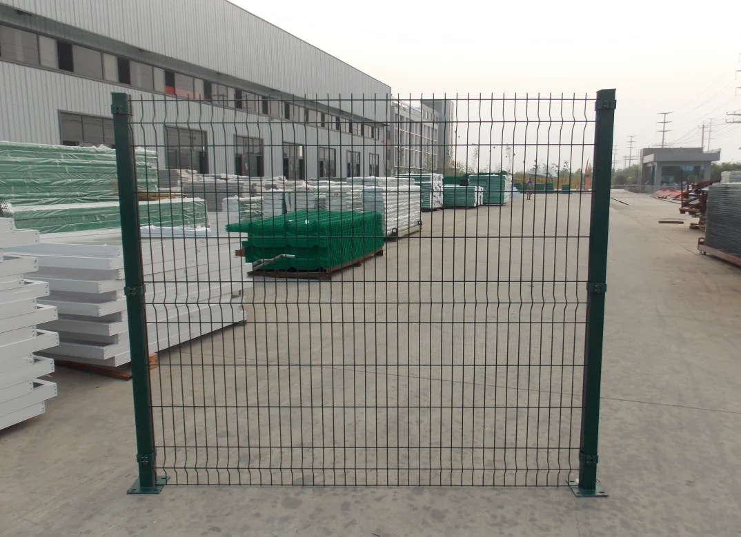 product 6 gauge galvanized welded curved 3d wire mesh fence razor barbed panels-1
