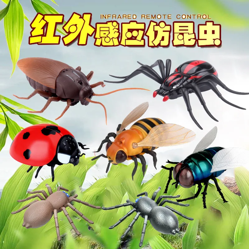 Télécommande Infrarouge Jouet Mouche Simulation Réaliste - Jouet Enfant Avec Lumière Rc Fly Toys