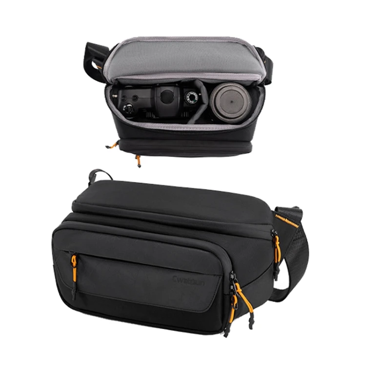Cwatcun D133 Camera Chest Bag - Multi-Functional Slanting