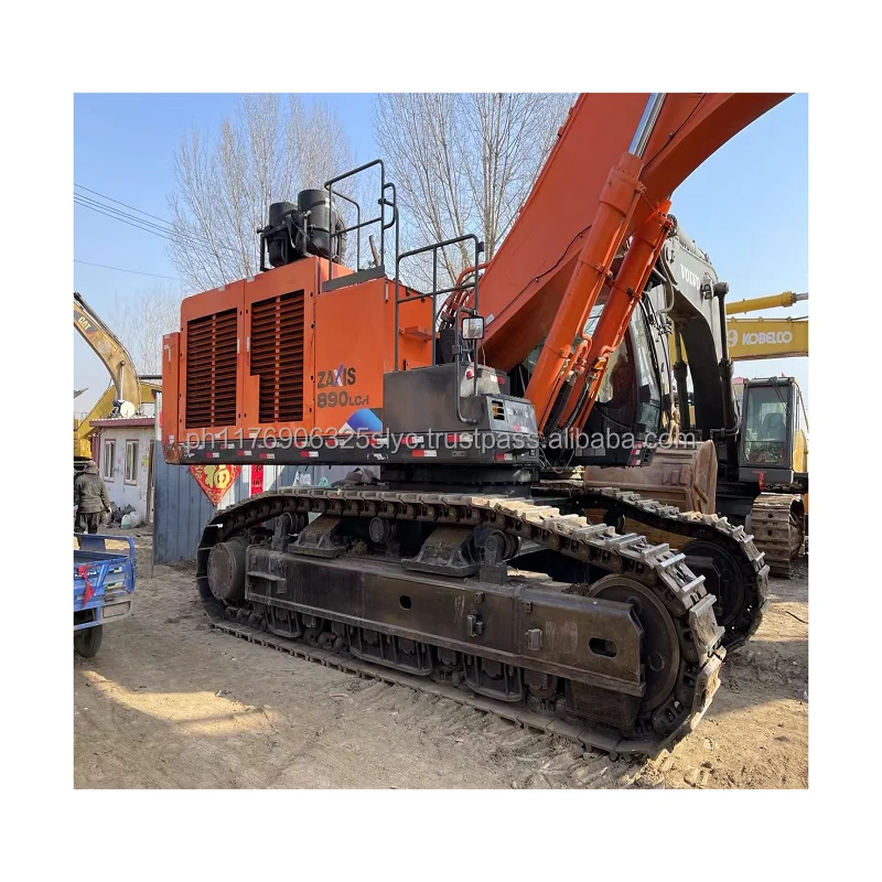 Hitachi ZX890LCH-6 excavator specs & dimensions (2016 - 2021