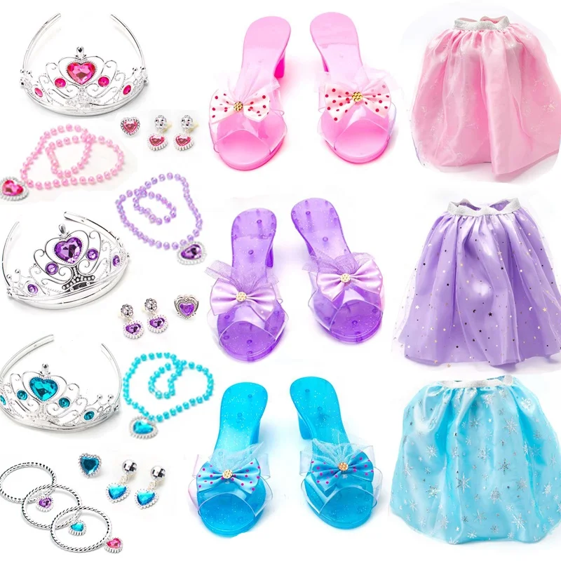 Wholesale Toy Hoes Dress Up Toy Beauty et Toy Plastic Toy High Heel Hoes,60 Sets