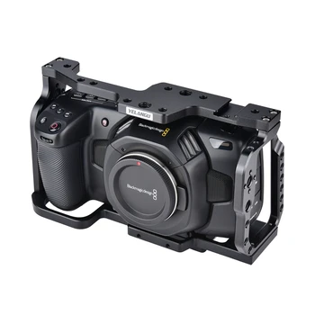 YELANGU C9 Aluminum Alloy Camera Cage for for Blackmagic Design Pocket Cinema Camera BMPCC 4K 6K Cage Rig detail image