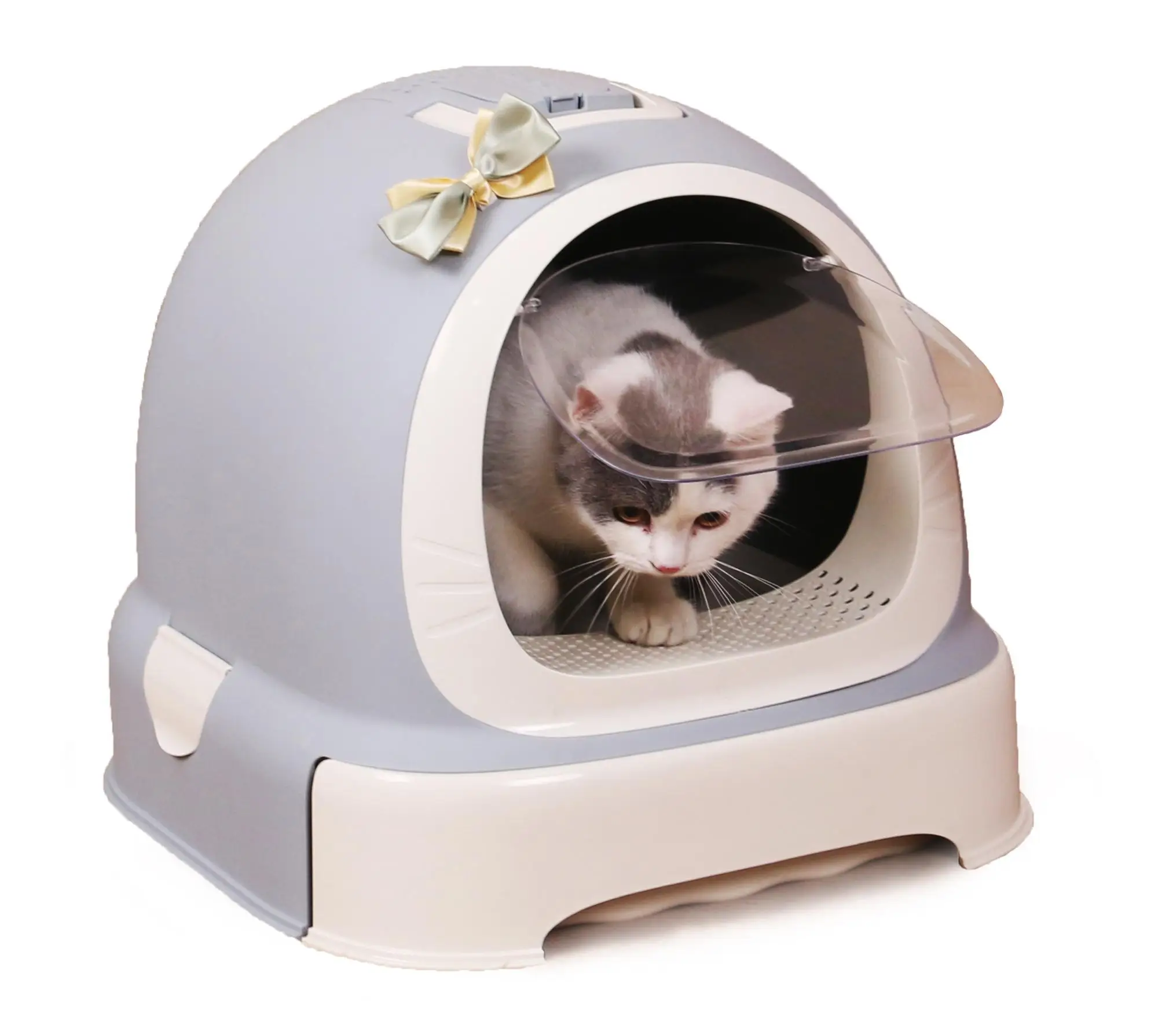 largest self cleaning litter box