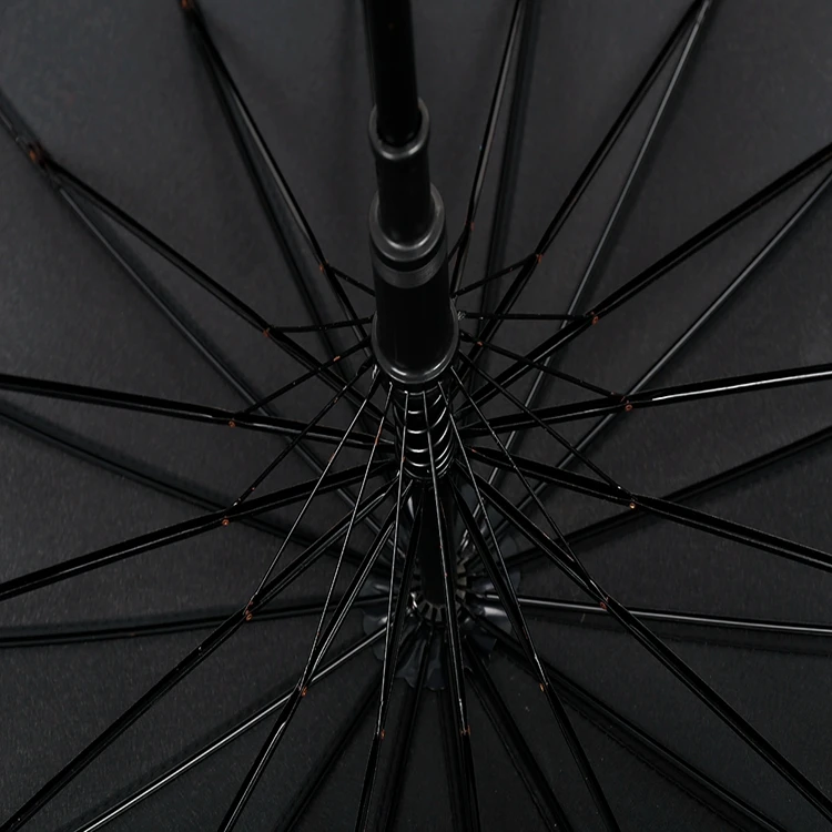 Пользовательский стильный черный 16k ребра самурайский меч прямой катана Зонт рекламный зонтик с логотипом Шелкового экрана 2022