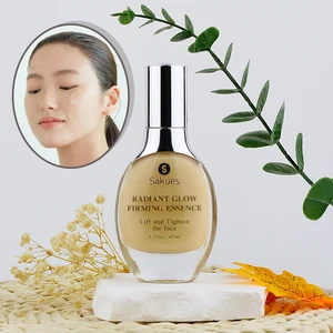OEM ODM Hot Skin Care Brightening Vitamin C B5 Serum Sodium Hyaluronate for Facial Firming Makeup Base Cream