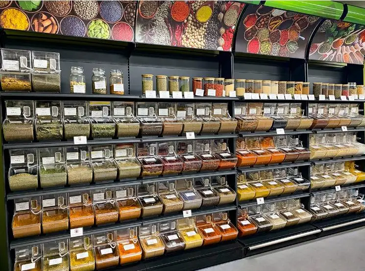 Newest Design Candy Store Equipment Modern Used Candy Display Racks