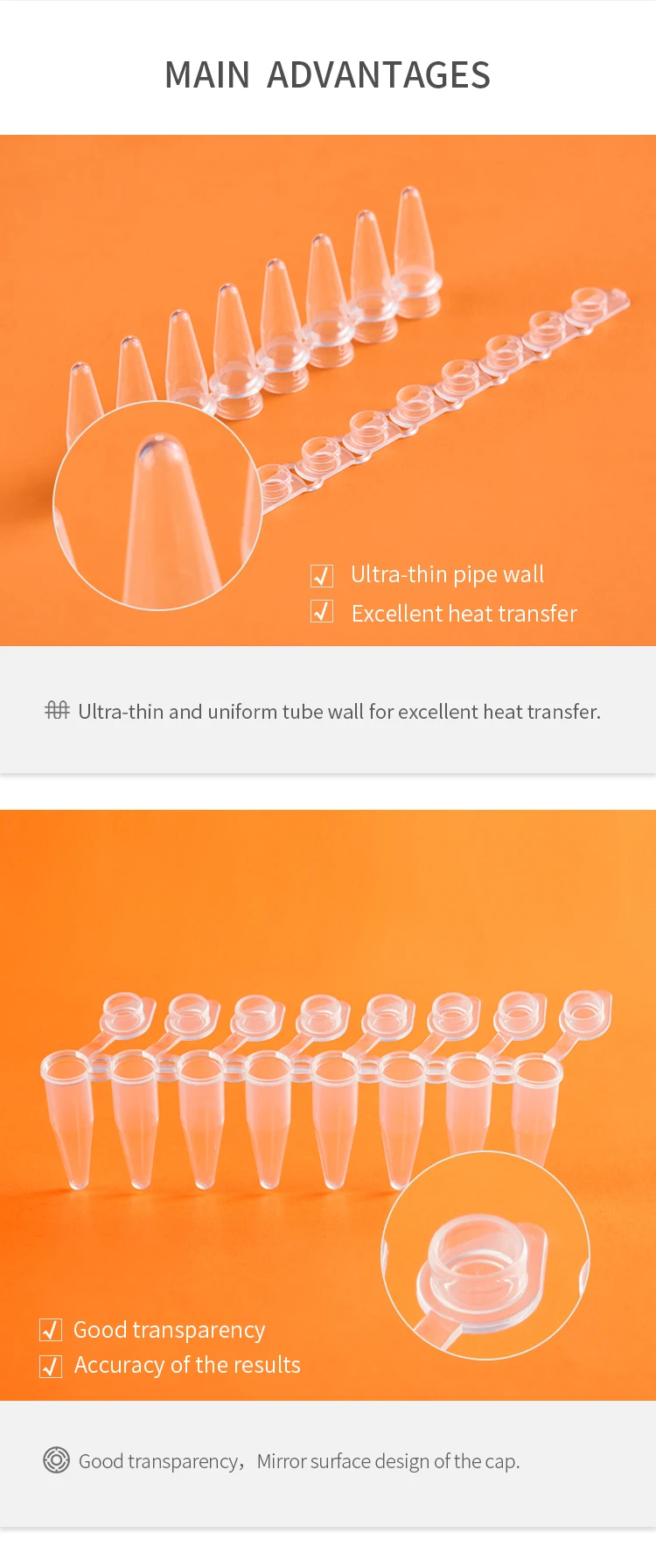 Disposable Pcr Sample Tubes For Pcr Laboratory Buy Sample Tubes For