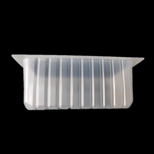 Customized Disposable Plastic Rectangular clear Sealable Tofu Blister Tray Packaging Food Container Box