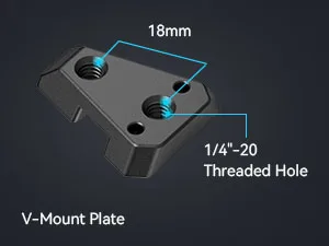 SmallRig Vマウントバッテリープレート、アルカスイス用クイック