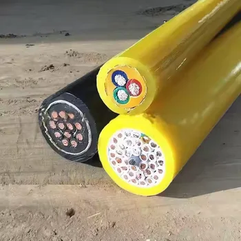 Huaqi Mobile Flexible Electrical Cable with Rubber Sheath EPR Trailing Cable Copper Conductor for Mining and Coal Mines